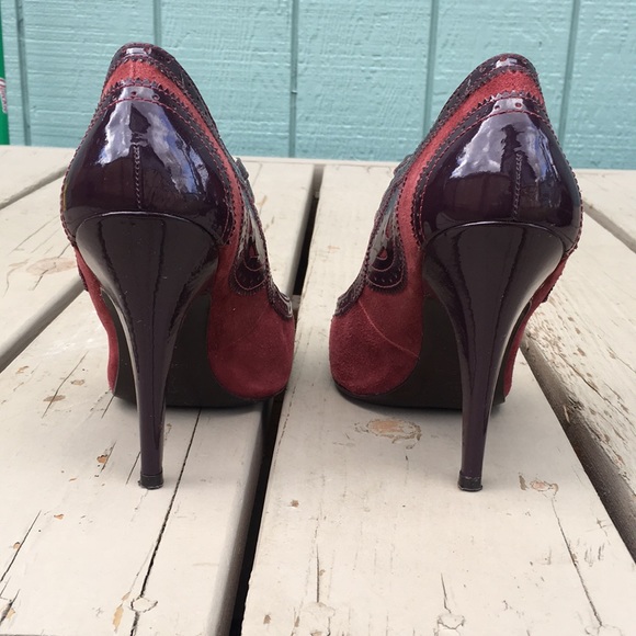 Red purple Mary Jane Pour La Victoire 8.5 - Picture 4 of 14